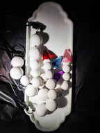 Modular Anal Beads White Resin