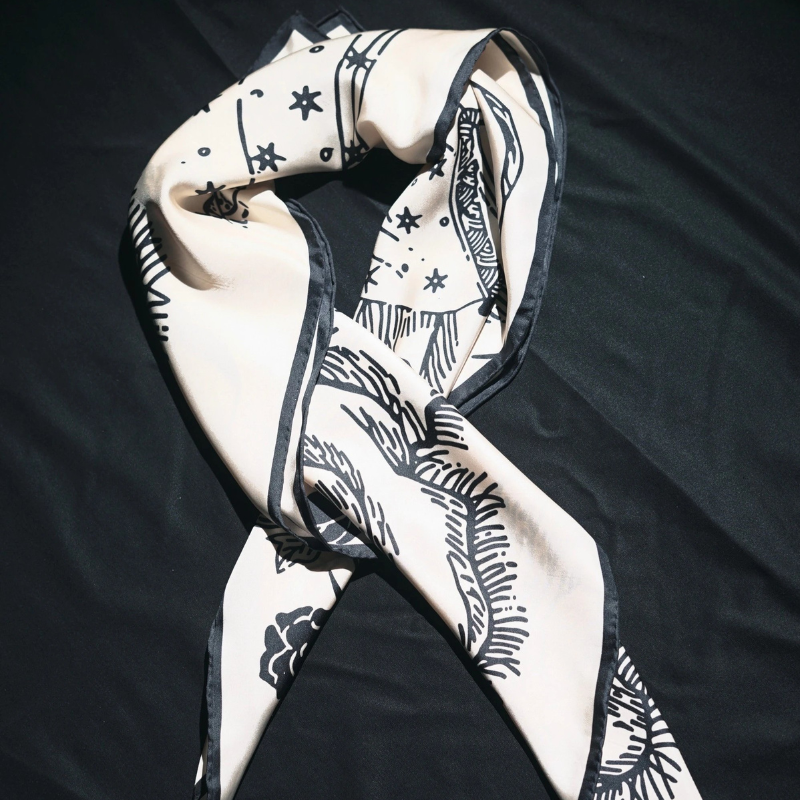 Silk Bondage Scarf