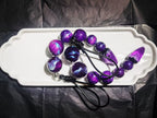 Purple Urushi Anal Beads