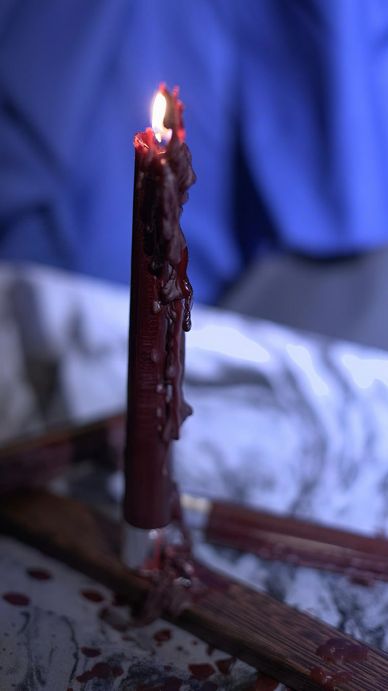 Long Slim Wax Play Candles