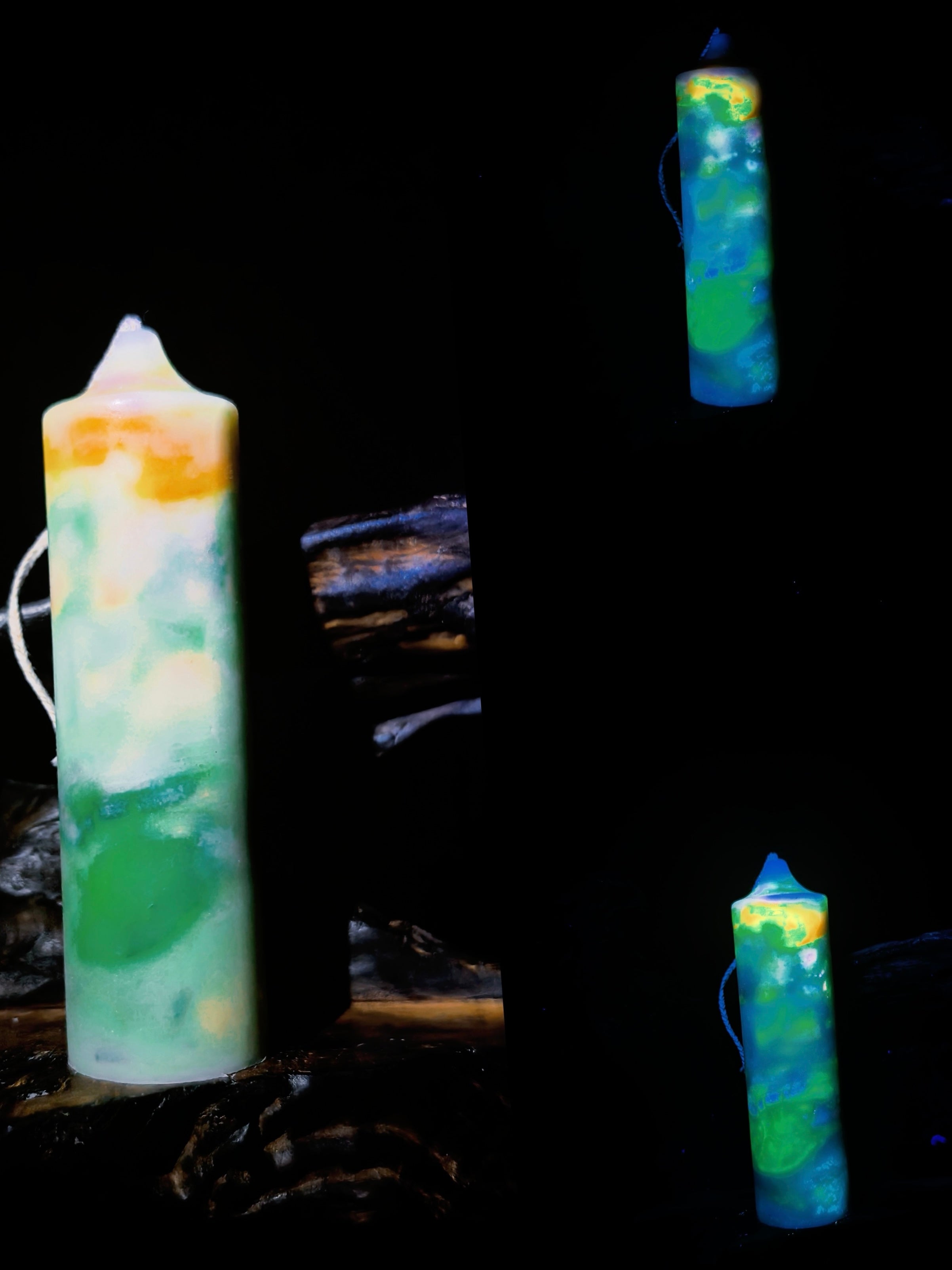 Low Temp Candle Handmade Glow-in-the-Dark