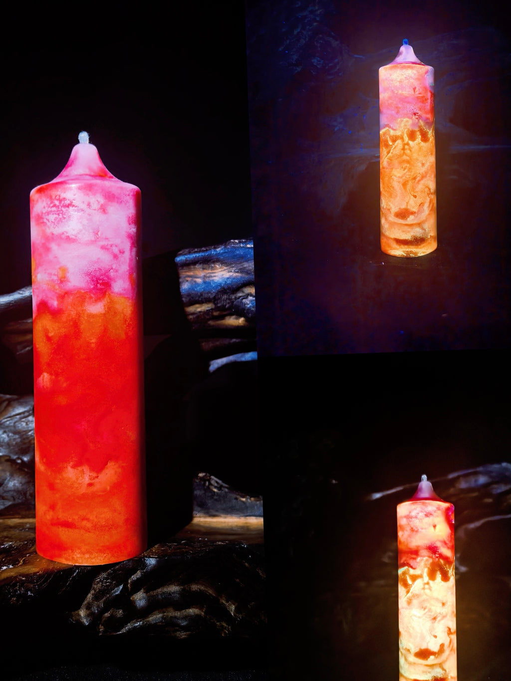 Low Temp Candle Handmade Glow-in-the-Dark