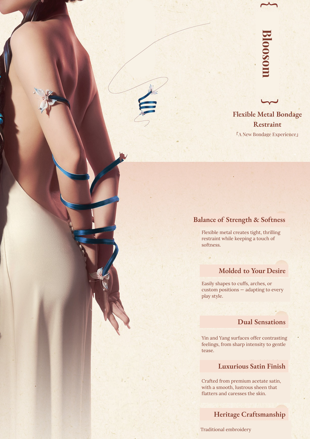 Bondage Rope with Blossom