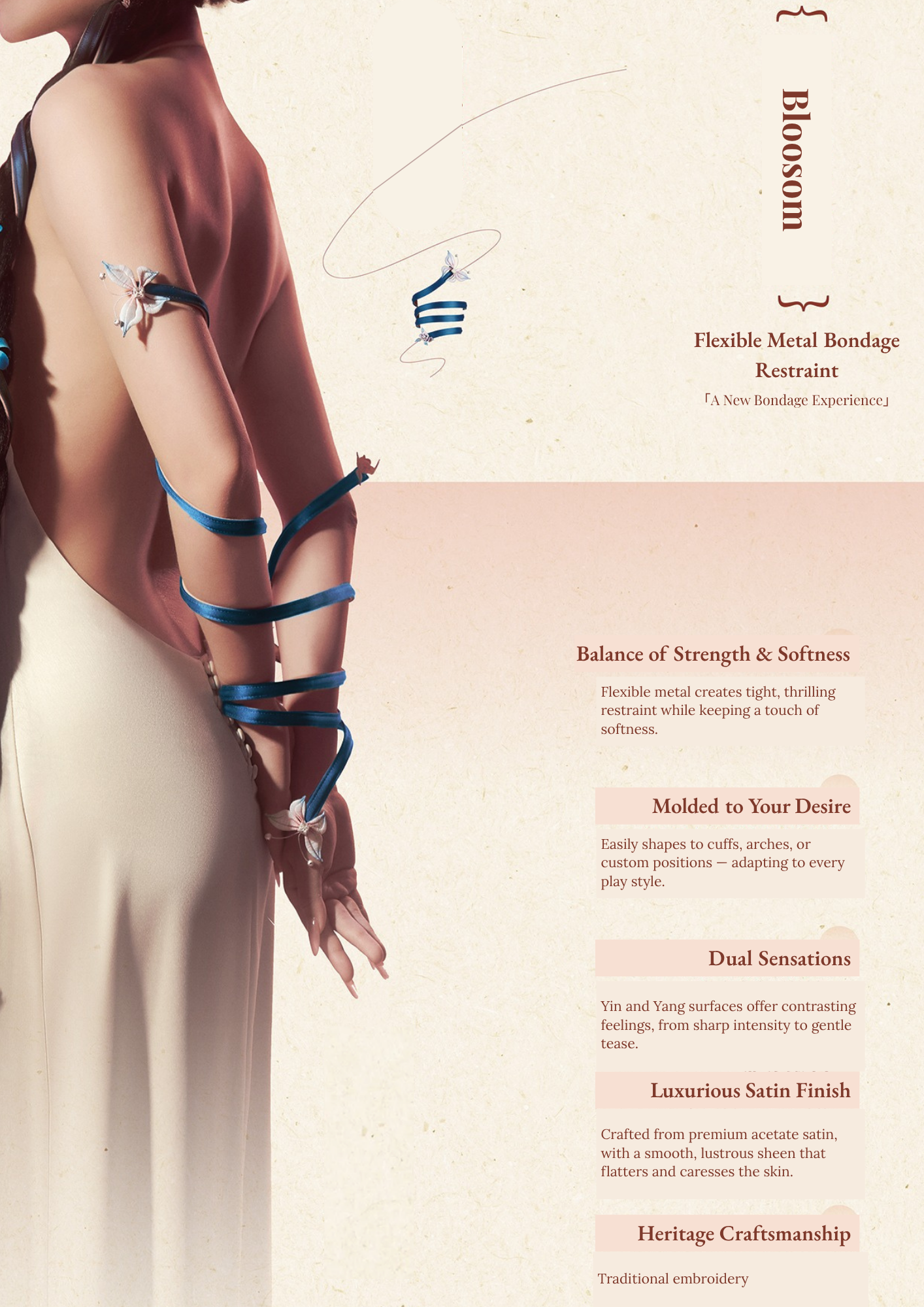 Bondage Rope with Blossom