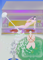 Crystal Bead Flogger