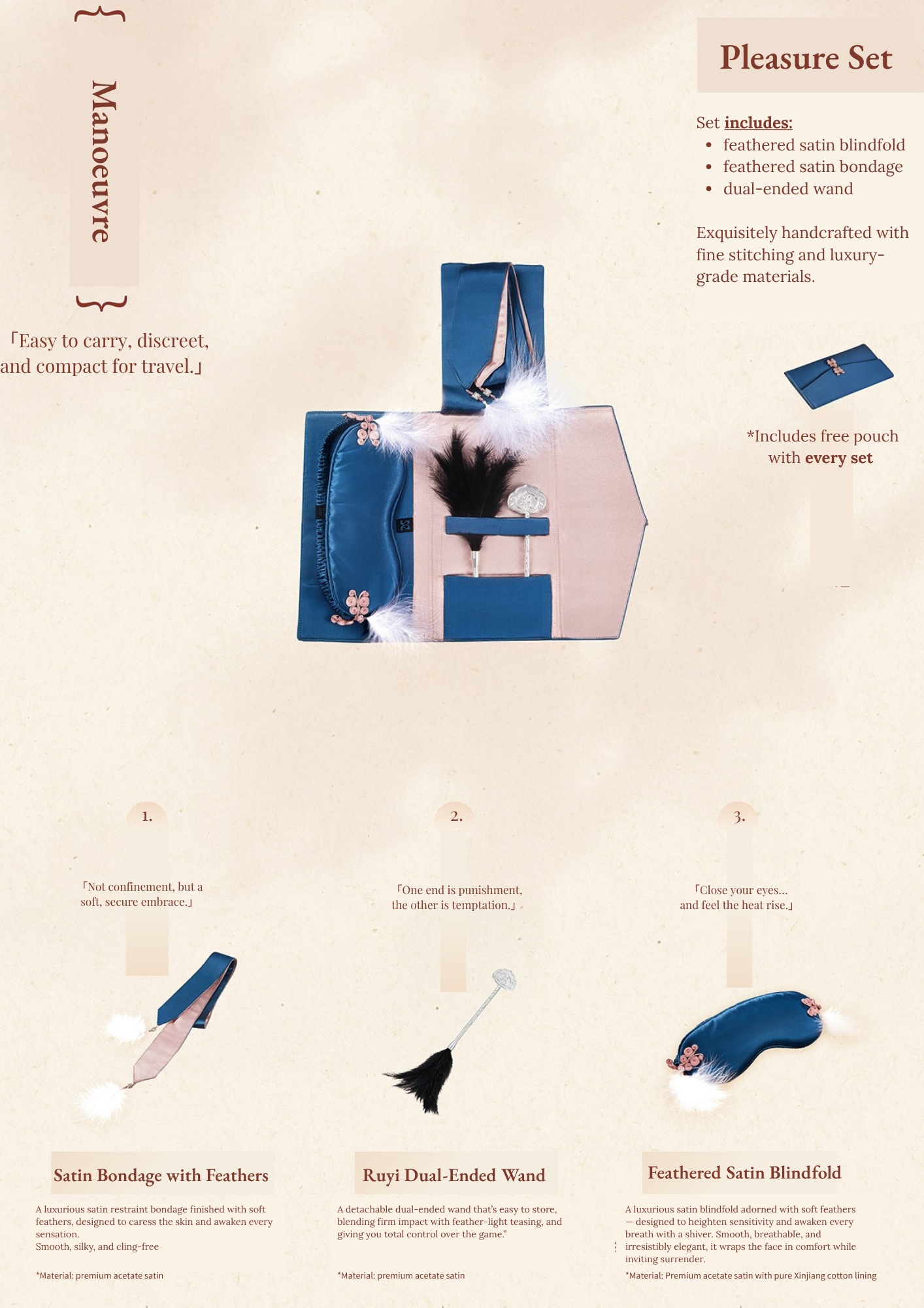 Manoeuvro Pleasure Set