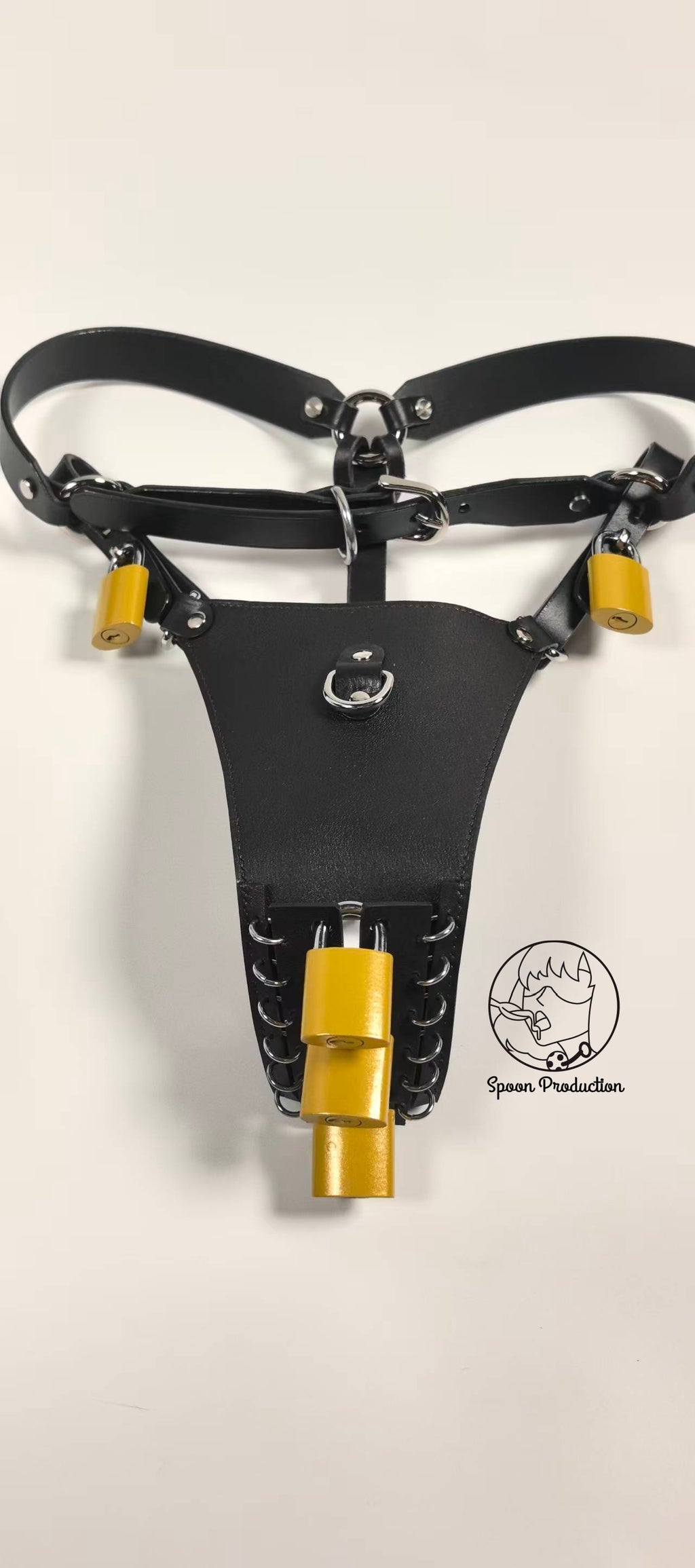 Leather Women's Chastity Belt