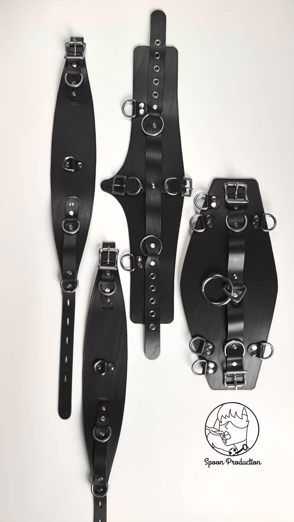 Waist and Hip Restraint Harness Set