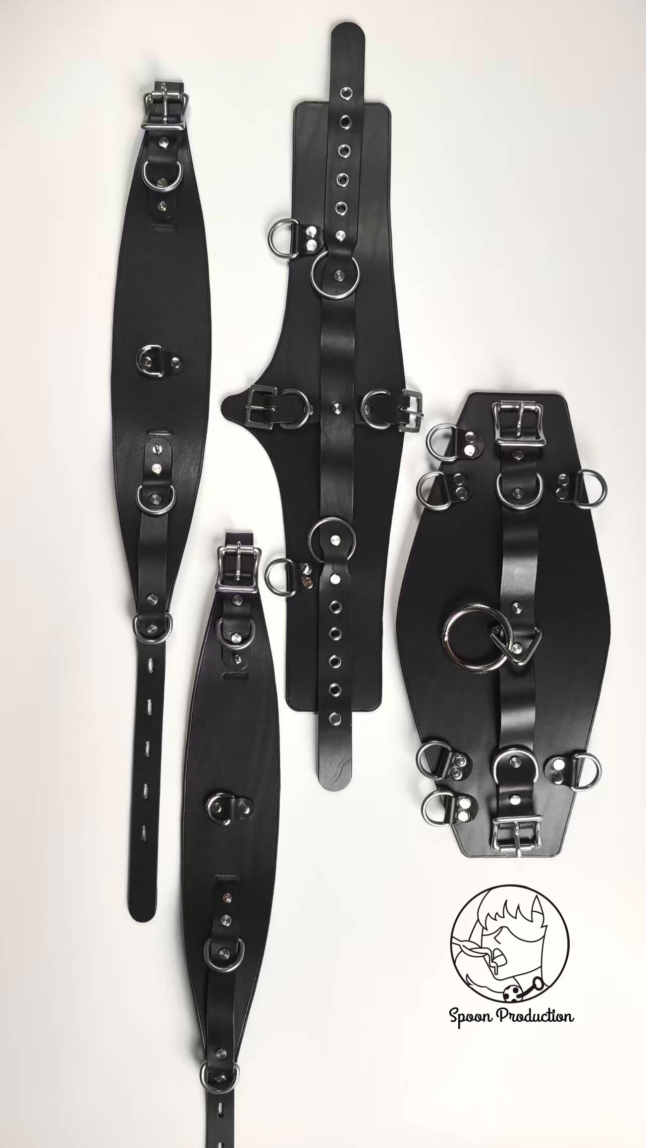 Waist and Hip Restraint Harness Set