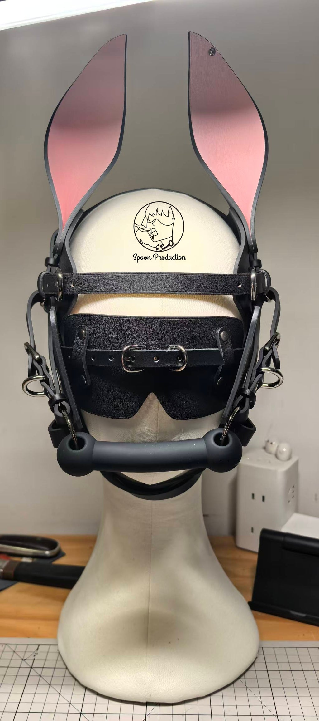 "Pony Girl" Pony Play Hood