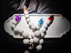 Modular Anal Beads White Resin