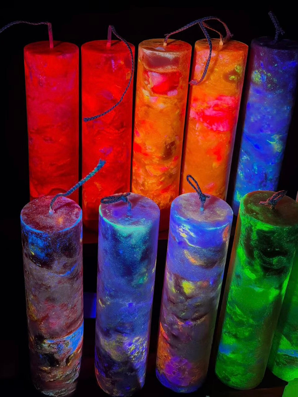 Low Temp Candle Handmade Glow-in-the-Dark