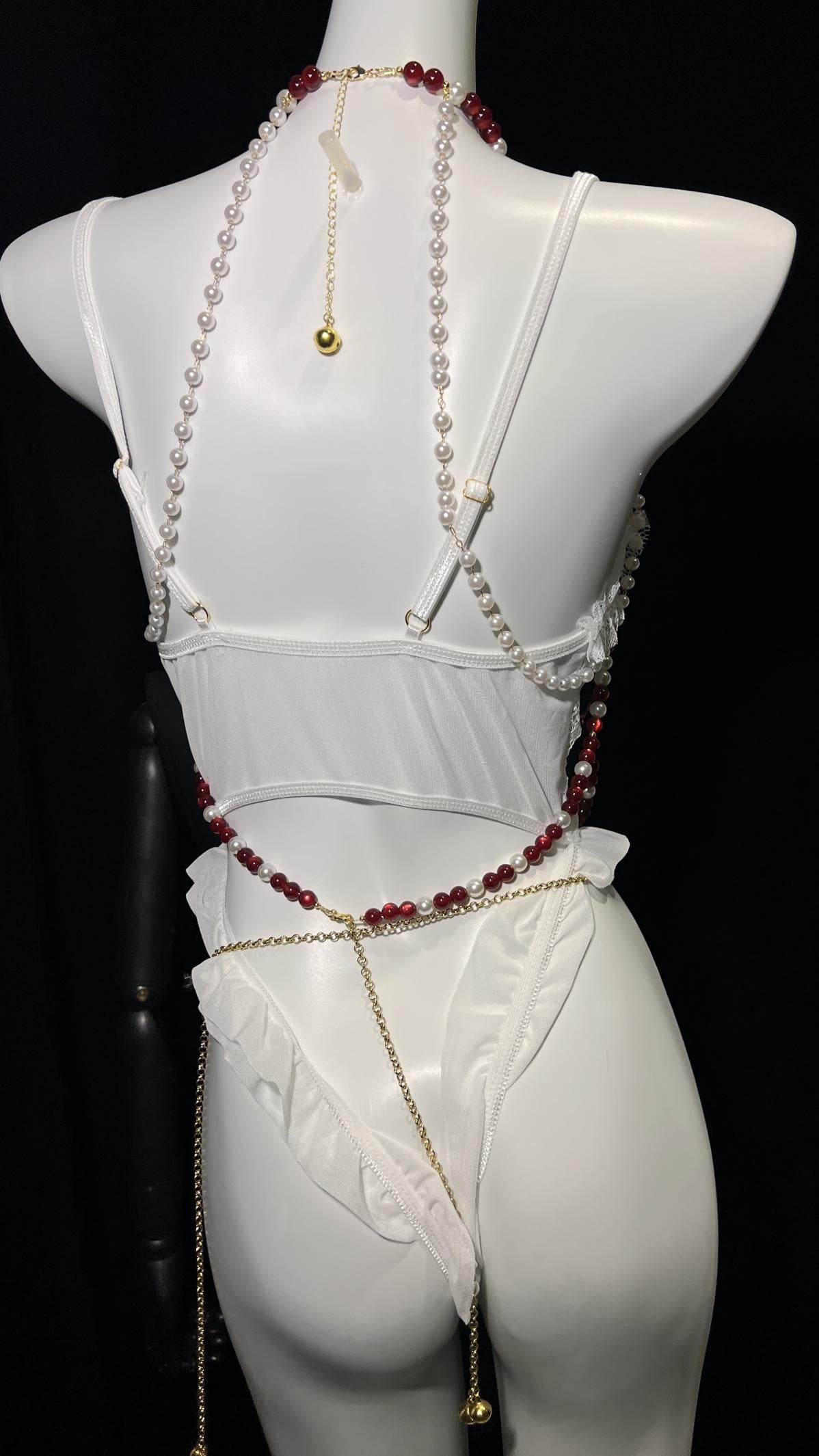 Ritual Body Chain Harness Set by Undulate