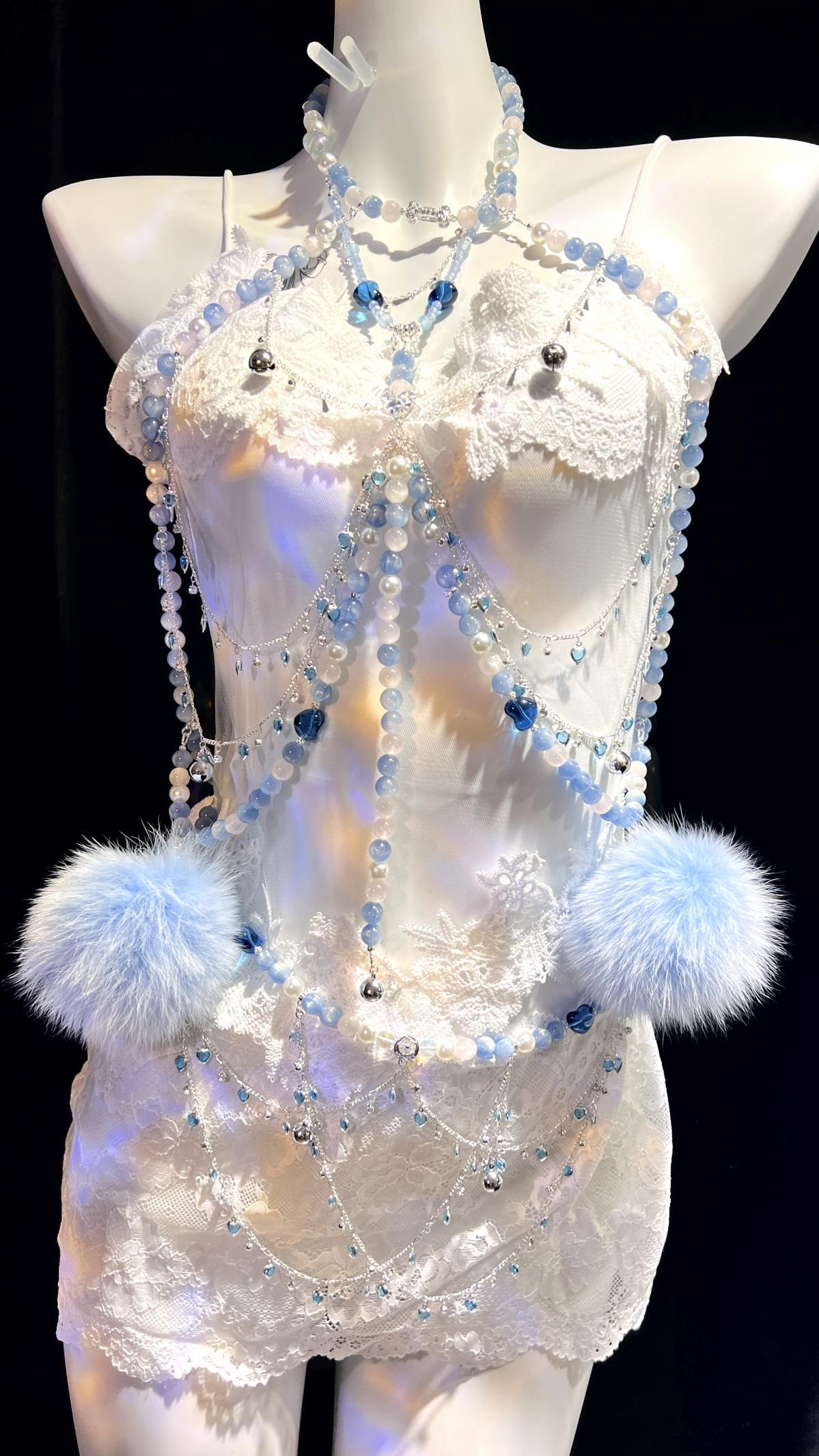 Ritual Body Chain Harness Set by Undulate