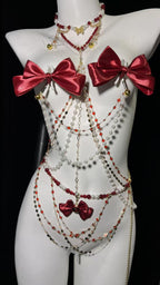 Ritual Body Chain Harness Set by Undulate